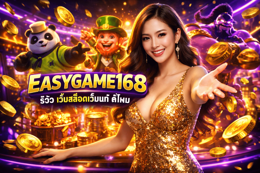 EASYGAME168 รีวิว เว็บสล็อตเว็บแท้ ดีไหม